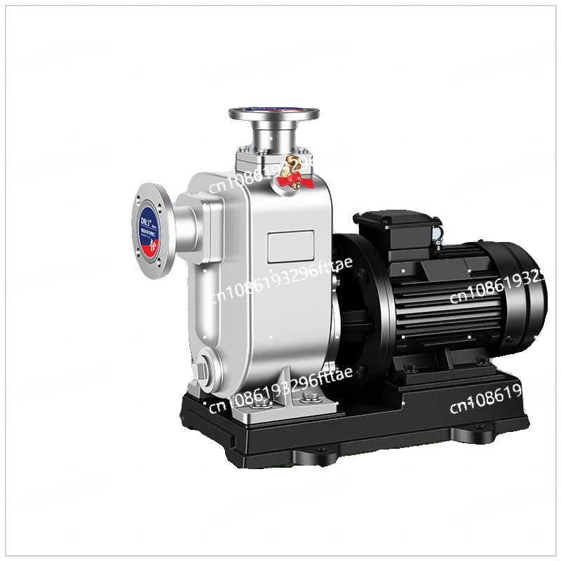 ZW non-clogging sewage self-priming pump corrosion resistance high temperature acid and alkali resistance sewage pump