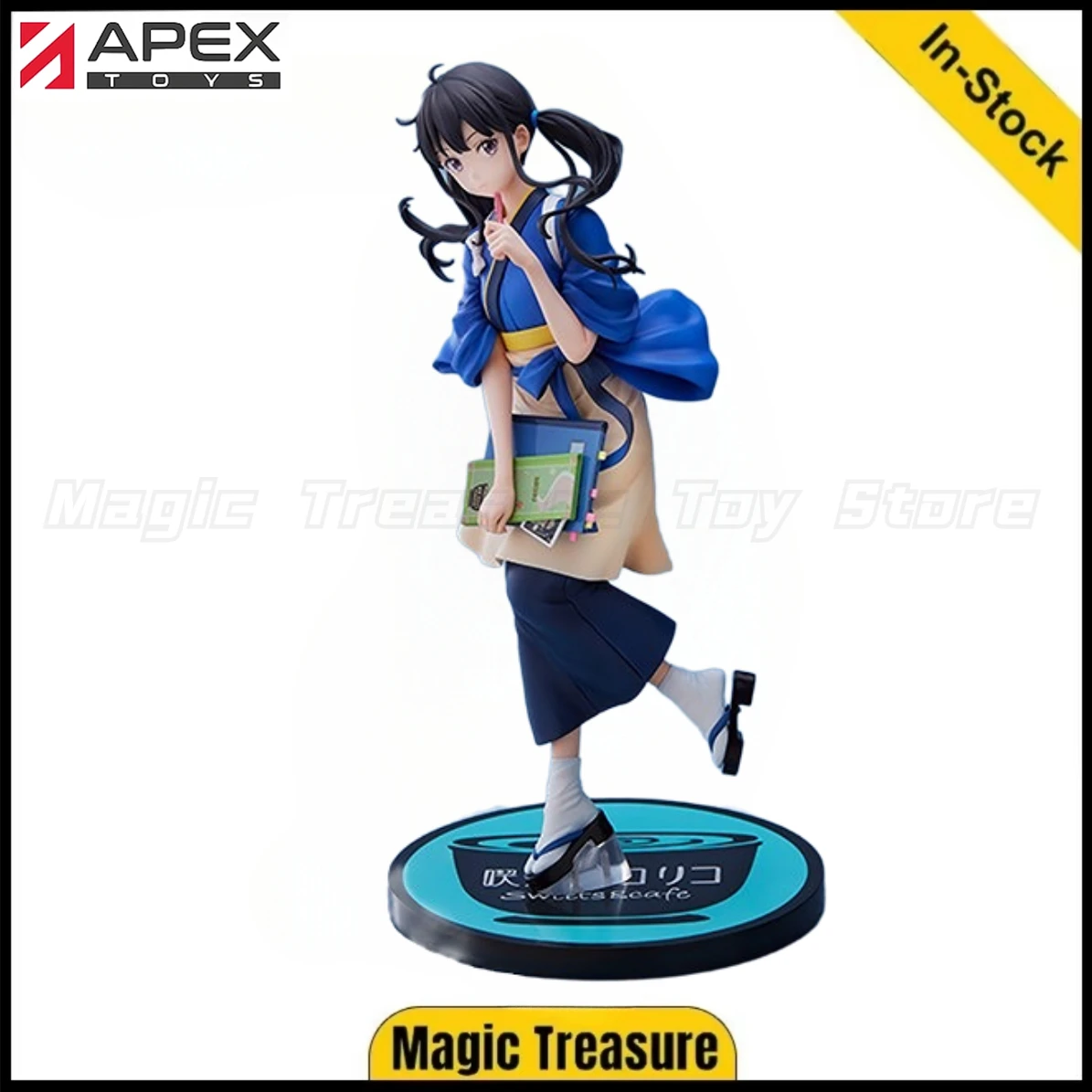 【Na Stanie】Oryginalne Figurki ANIPLEX+ Lycoris Recoil Inoue Takina w Skali 1/7, Ozdoby Animacyjne, Kolekcja, Prezenty