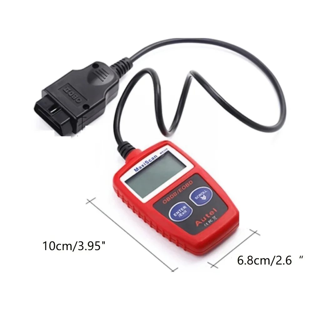 MS300 OBD2 Scanner: Turn Off Check Engine Light & Read/Erase Fault Codes Instantly!