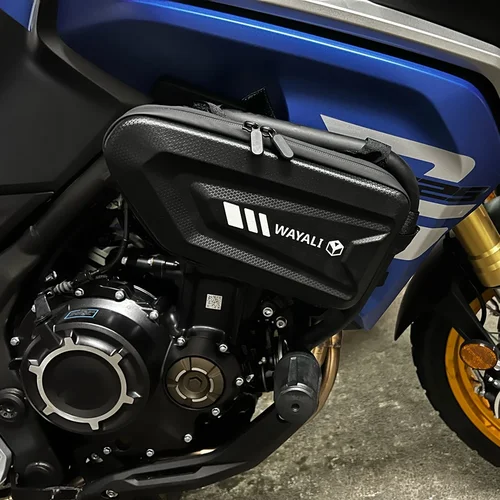 Imagen 2 del producto Para VOGE 525DS DS525X 525DSX DSX525 DSX 525 DSX DS 525X accesorios bolsa lateral bolsas de herramientas marco parachoques varilla bolsa de almacenamiento impermeable