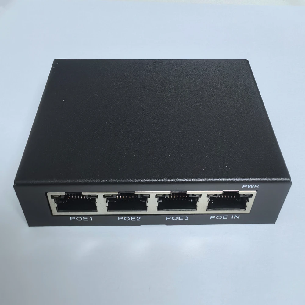 

Mini Gigabit POE switch 10/100Mbps PoE extender switch 1 POE in 3 POE out