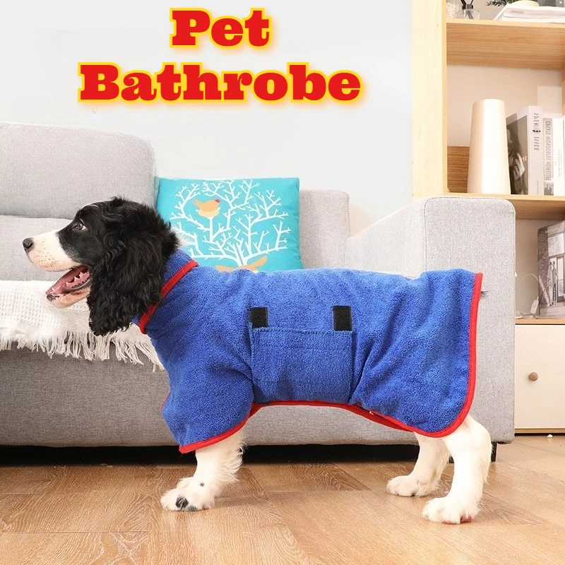 

Quick Dry Pet Bath Towel Super Absorbent Microfiber Dog Cat Bathrobe Soft Drying Mat Small Medium Large Animal Grooming Supplies