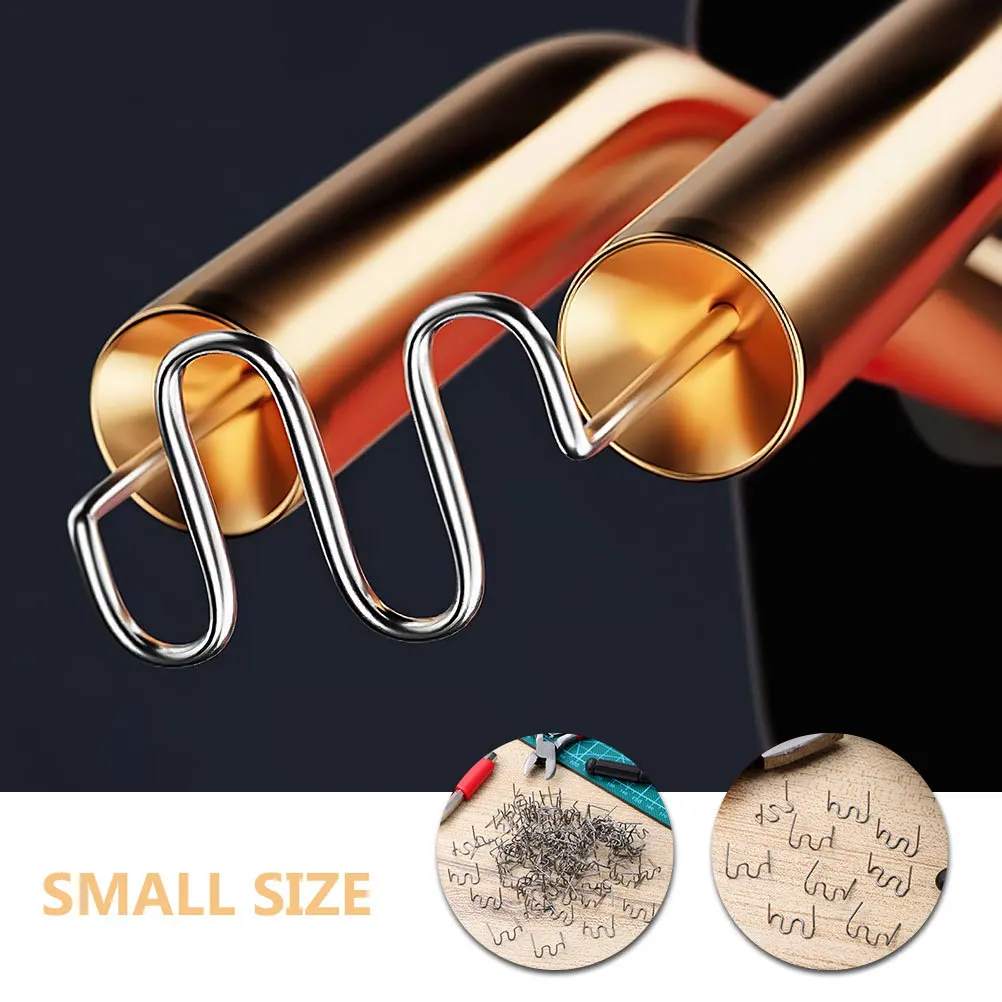 100 قطعة إصلاح البلاستيك للسيارات ستابلز موجة على شكل 0.8 مللي متر دبابيس ساخنة سيارة الوفير إصلاح ماكينة لحام البلاستك أداة