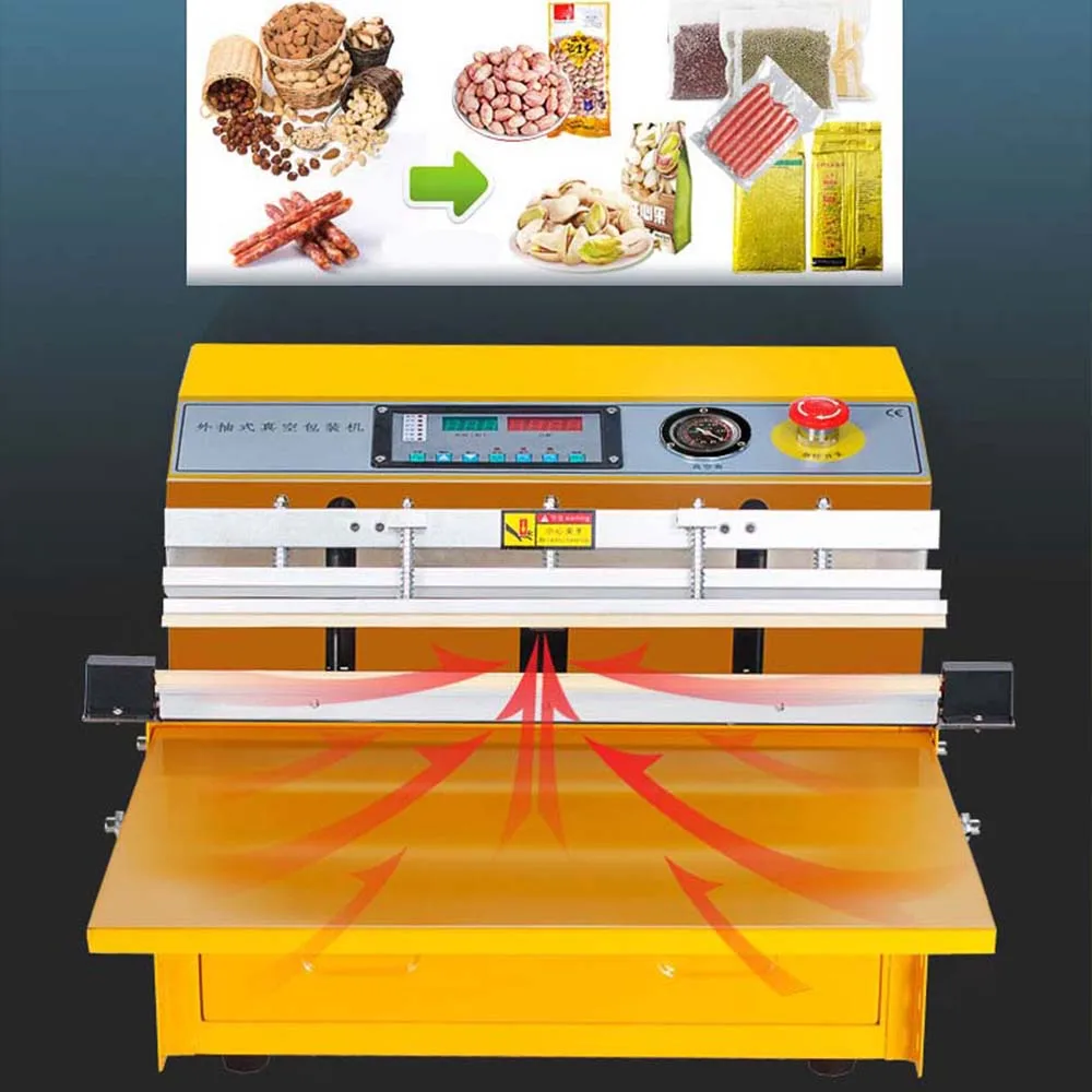 Commercial Food Vacuum Sealer Automatic Counting Vacuum Sealing Packing Machine Scelleurs Sous Vide