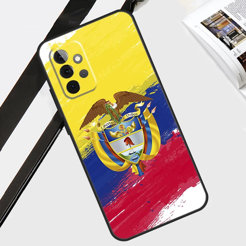 Colombia Flag Case For Samsung Galaxy A54 A34 A14 A56 A36 A26 A16 A06 A12 A22 A32 A52 A13 A53 A15 A35 A55