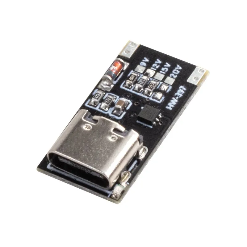 Placa de disparo de protocolo de corriente de voltaje de carga rápida USB PD/QC tipo c, 9V, 12V, 15V, 20V