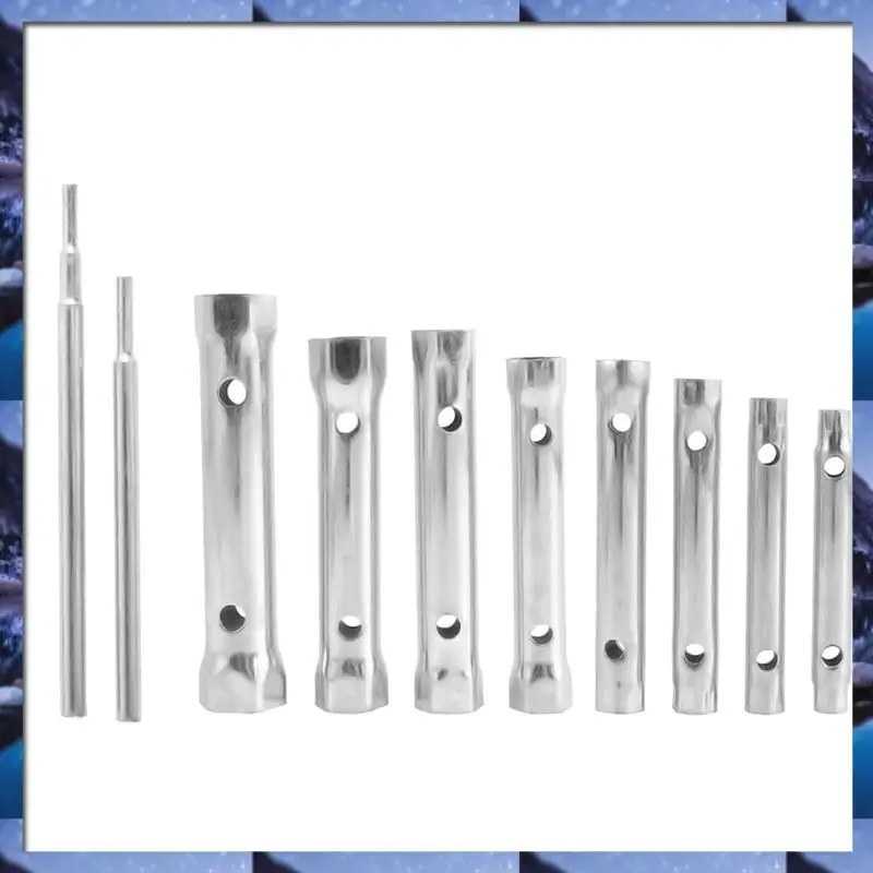 

ABSU Plug Tube Hollow Socket Wrench Double Ended Wrench Tap Installation Wrench Automotive Plumb Repair Wrench Tools