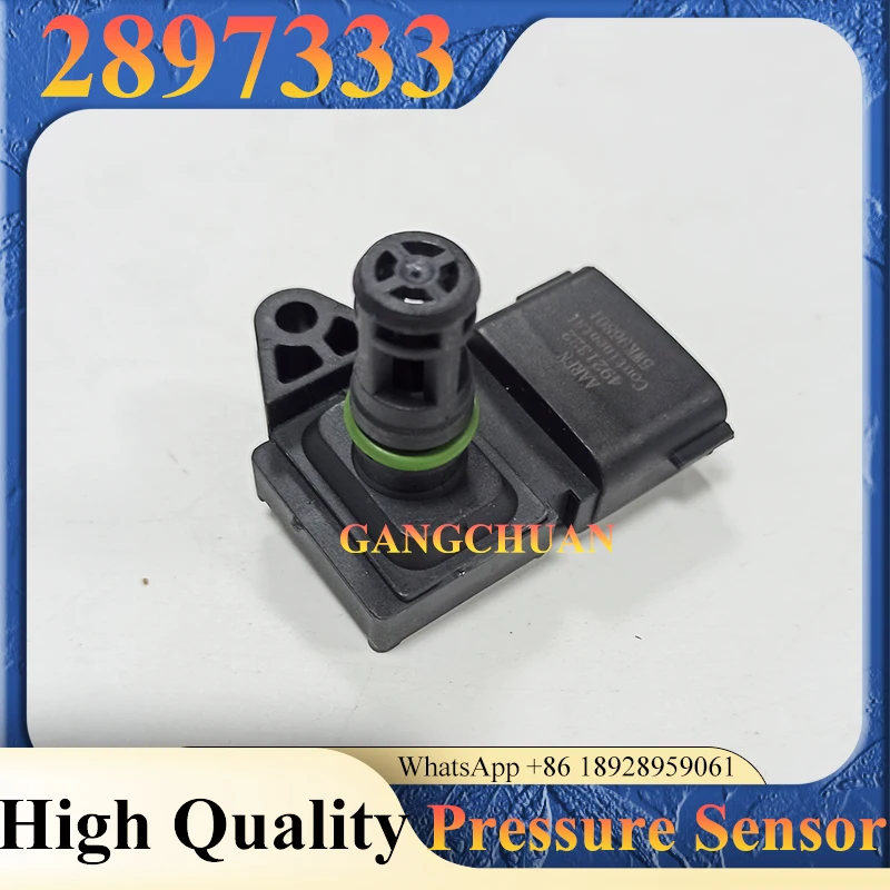 Excavator Accessories are Suitable for PC200-8 Air Pressure Sensor Switch 2897333 High Quality Brand New Parts