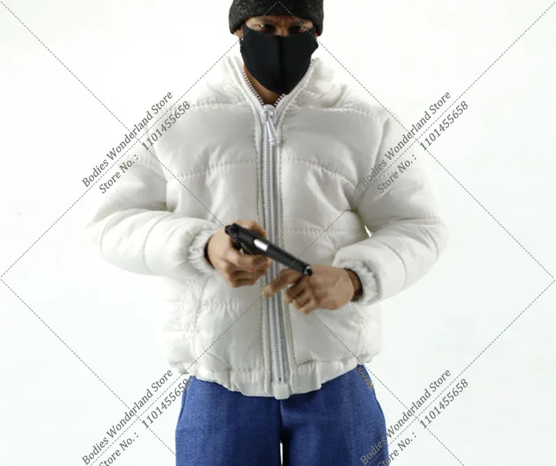 6 Farben fa017 1/6 Skala Männer Soldat Daunen mantel Männer lässig Streetwear warme Jacke mit Reiß verschluss für 12 Zoll männliche Soldat Action figur