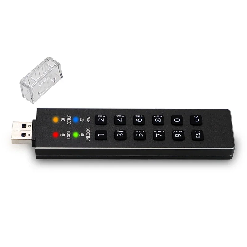 Datage DM81 USB3.1 AES256bit Encrypted M.2 SSD Flash Drive