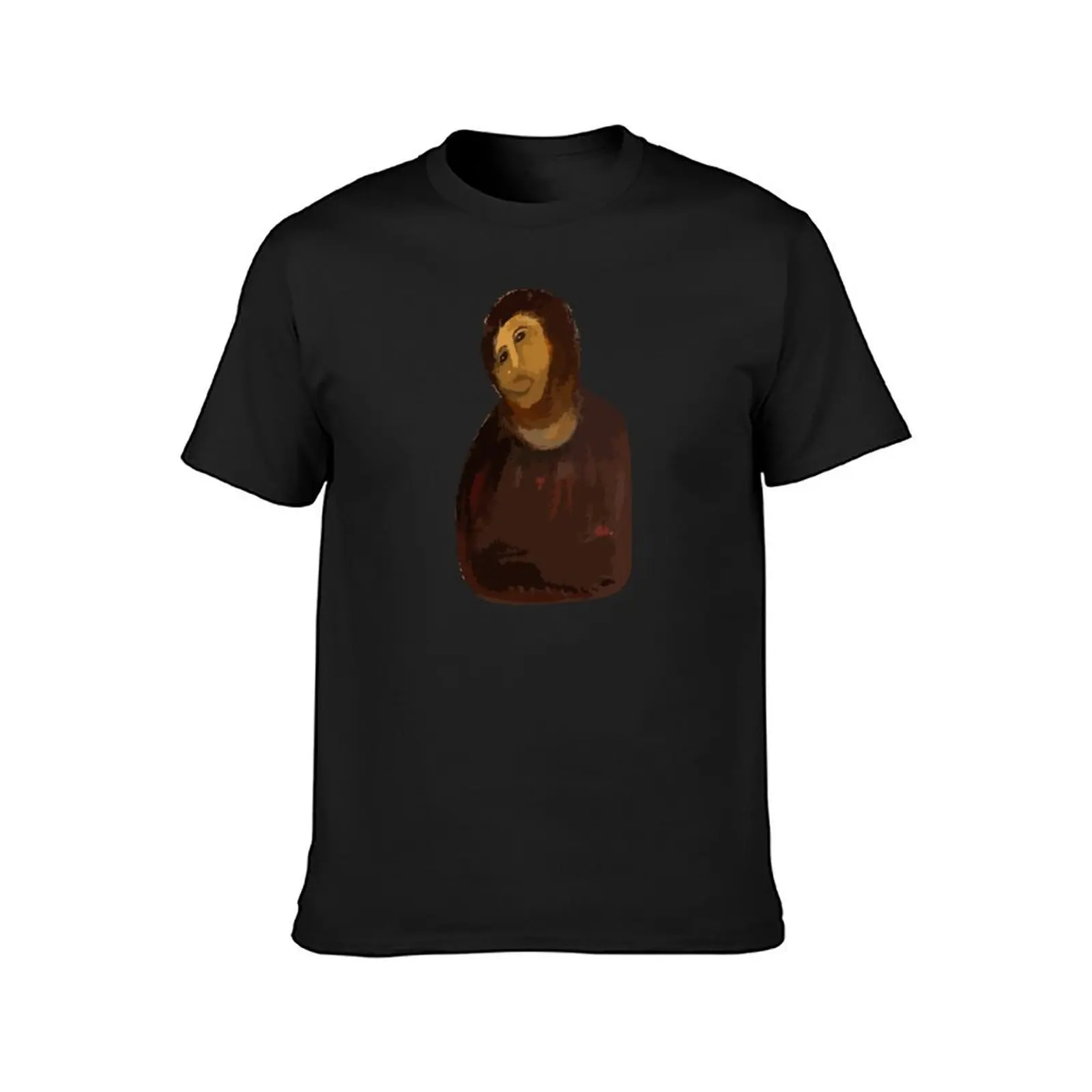 Failed Restorations: Ecce Homo T-Shirt cute clothes plain plain t shirts men