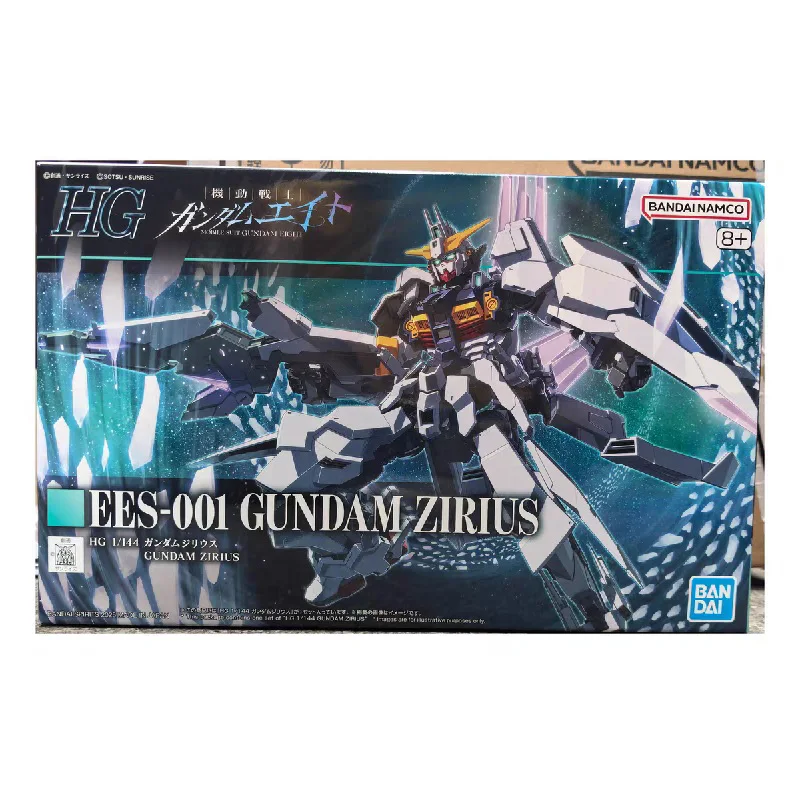 バンダイ HG EES-001 ガンダム ZIRIUS アニメキャラクターロボットモバイル戦士組立モデルコレクションおもちゃ子供のギフト