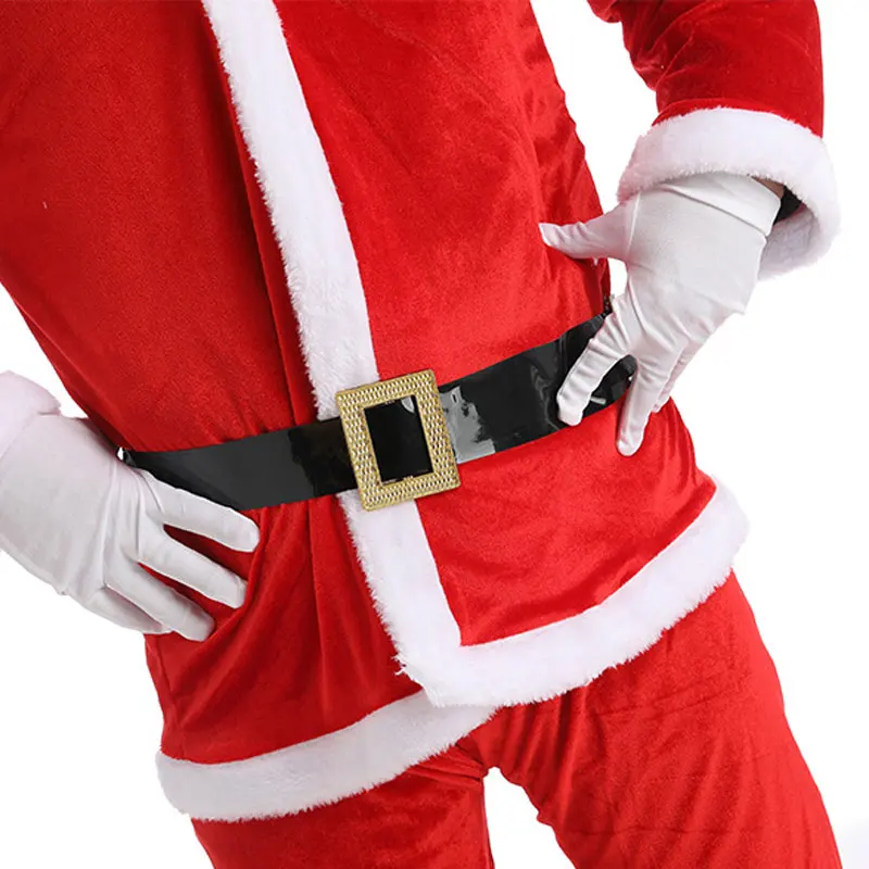 Top Quality Men Women Santa Claus Cosplay Costume Daddy In Costume Clothes Christmas Suit For Warm Christmas Costume