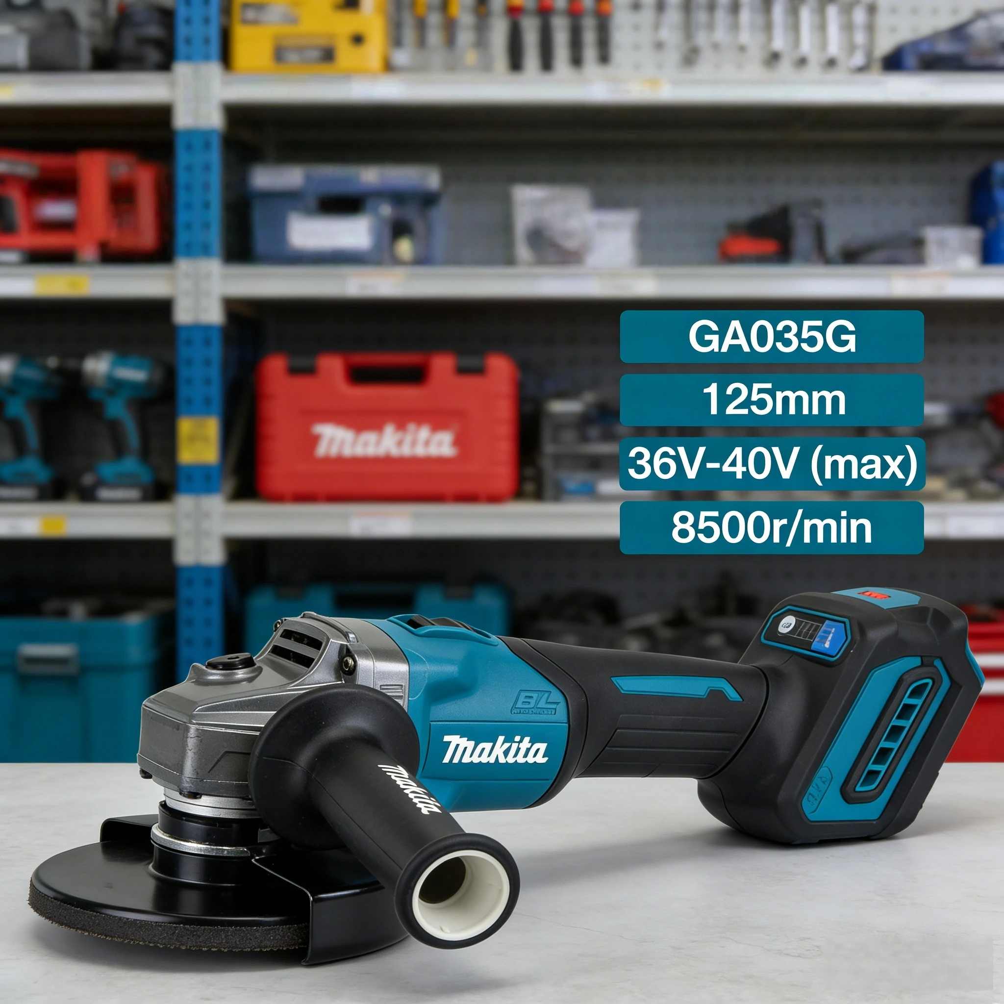 

Makita GA035G 18V lithium battery Edge grinding machine, durable and fast Gasoline brush cutter