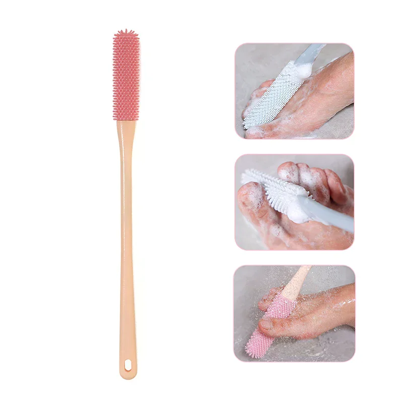Toe Cleaning Brush Toe Seam Scrubbing Brush Anti-itch Foot Scrubber Skin Exfoliation Feet Cleaner Remove Dead Skin Tools