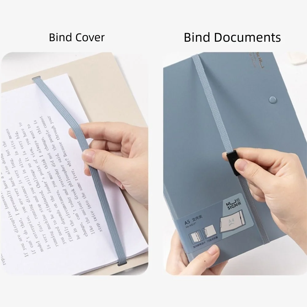 Gifts Portable Foldable Folders A4 To A5 Versatile Folding Board Folder Organize Artifacts File Contract Folders