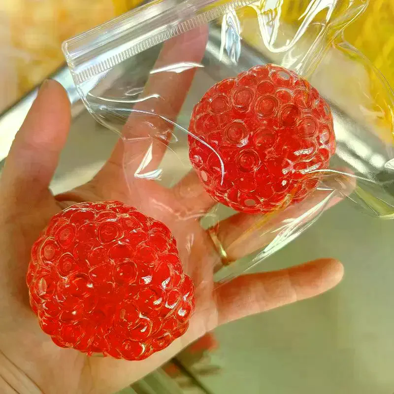 /GJ/Balls Ice Beads Squeeze Toy Super Soft Mochi Slow Rebound Fidget Toys For Anxiety Relaxation Gift 1Pcs
