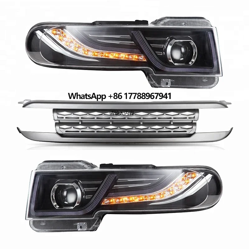 

For Fj Cruiser 2007-2015 Head Lamp With Grille Led Headlight VLAND Wholesales Factory Manufacturer