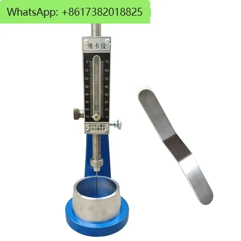 Cement Consistency and Setting Time Tester New Standard Vicat Instrument Shanghai Luda Optional Vicat Instrument Knife