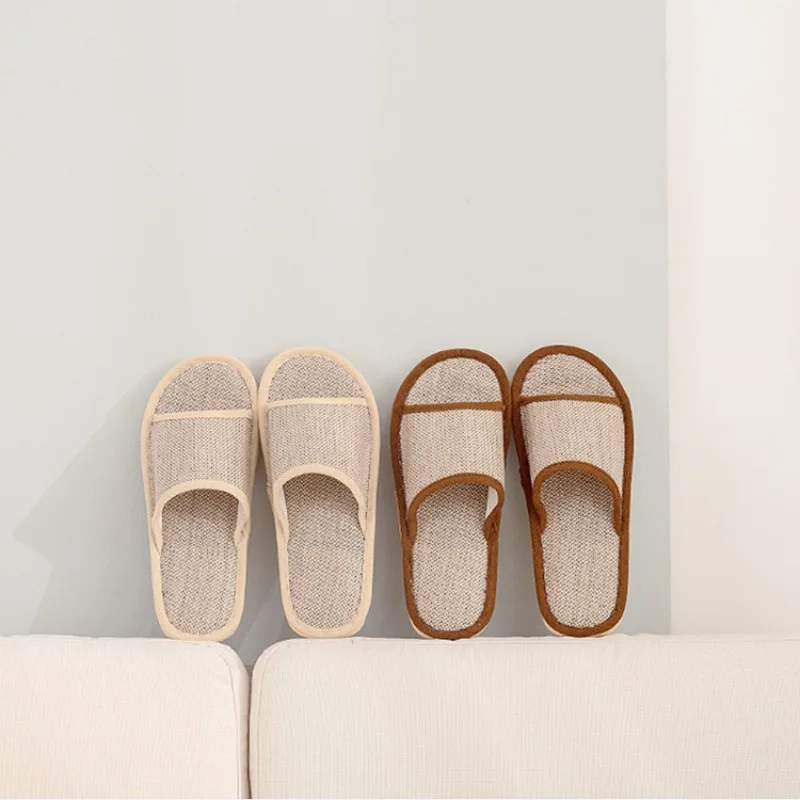 2026 Summer Women Men Couple Slippers Home Indoor Comfortable Non-Slip Flats Women's Sandals Casual Breathable Shoes for Man