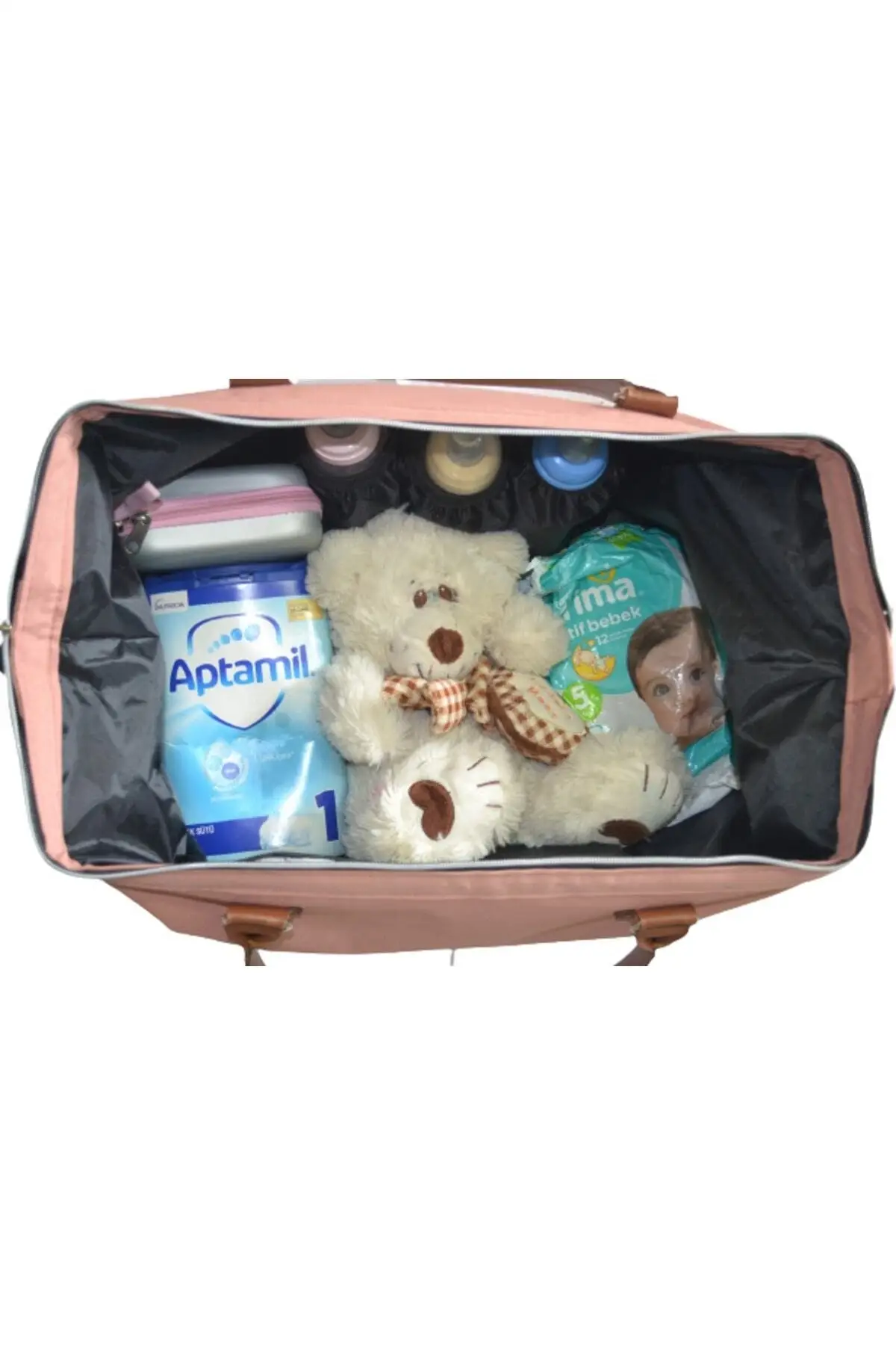 DOLBOVI Mommy Bag Exclusive design 2 Li Set powder Baby mother Baby care and women Bag Hospital Bag