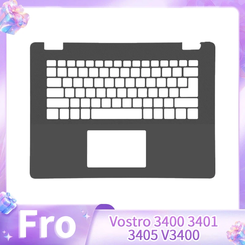 

NEW For Vostro 3400 3401 3405 V3400 Palmrest Upper Case Keyboard Bezel C cover black
