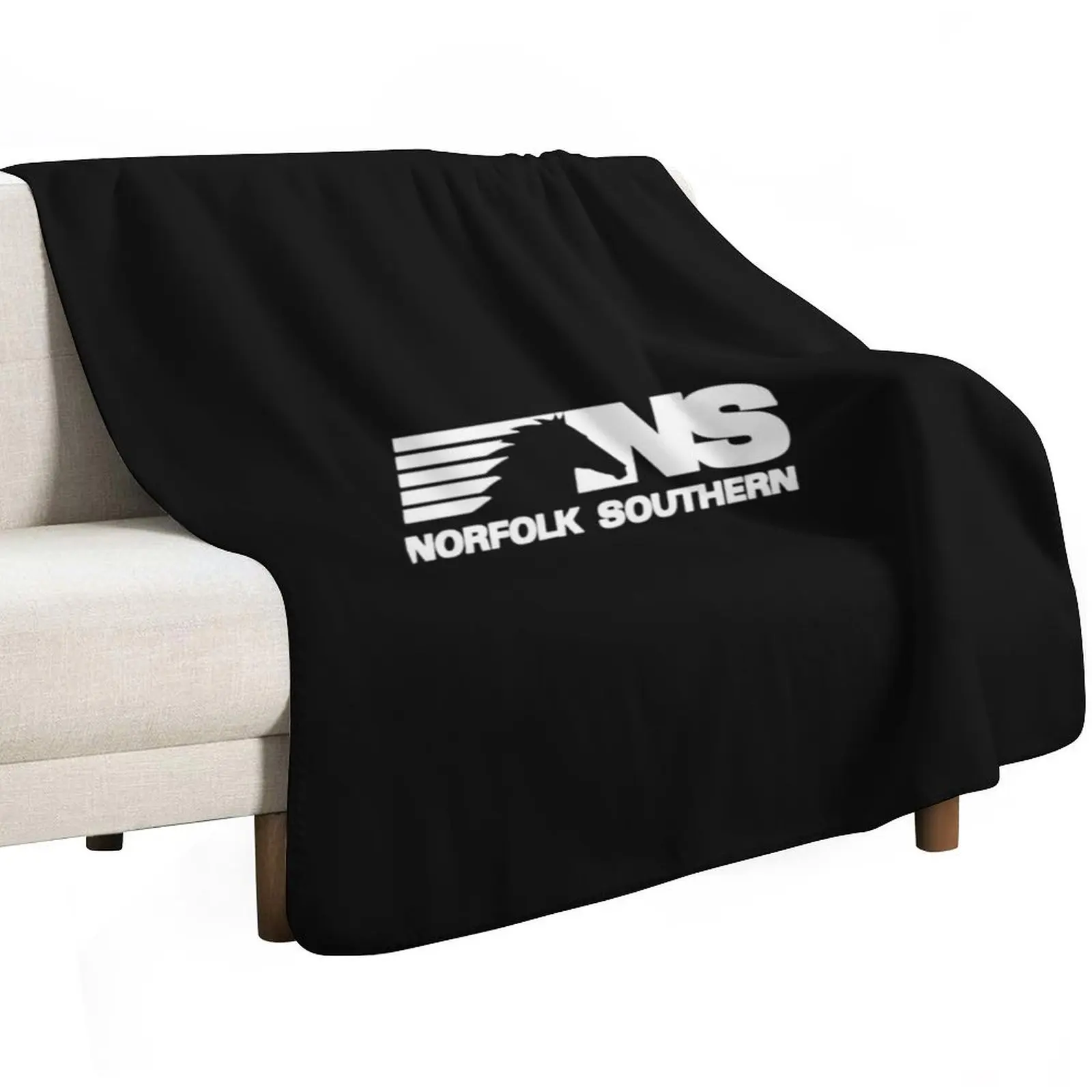Norfolk Southern Railway Throw Blanket Softest Single warm for winter Warm Flannels Vintage Blankets