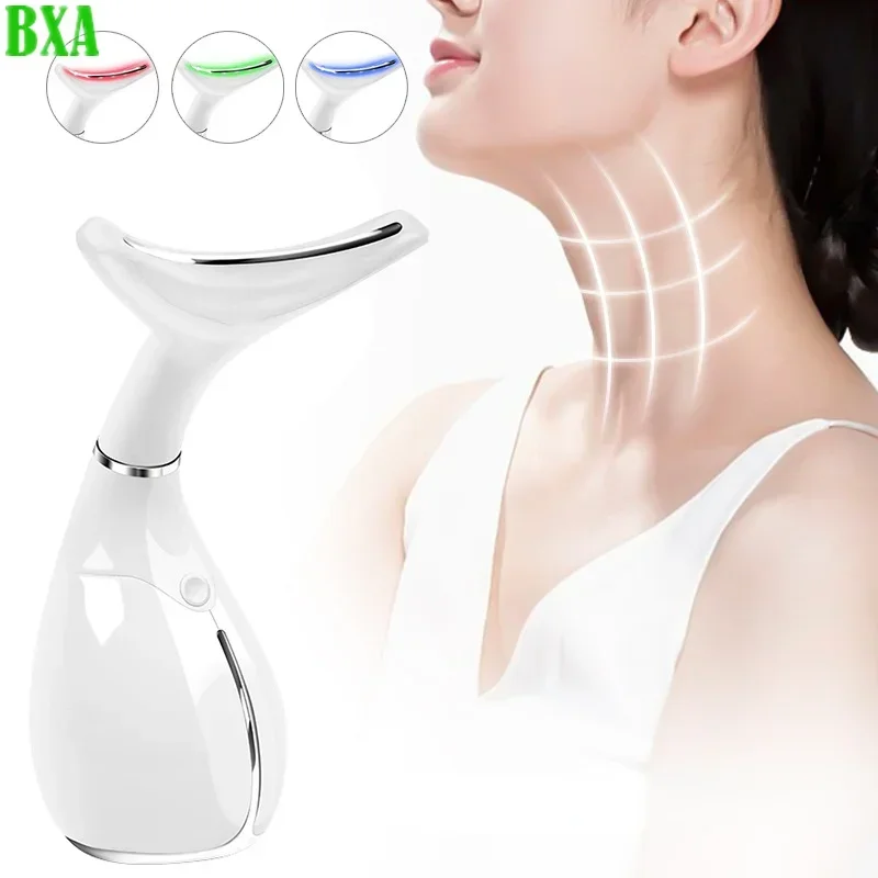 

New Portable Female Facial Massager Electric Facial Massage Kit for Skin Care, 45 ± 5 ° C Heat and 3 Massage Modes