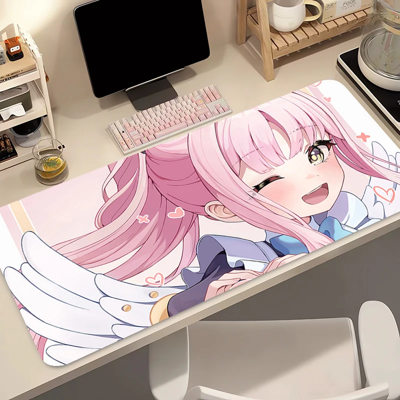 Mouse Pad Game Rubber Mini PC Blue Archive Keyboard Pad Laptop Computer Speed Misono Mika Desktop Mat Gaming Acessories Mousepad