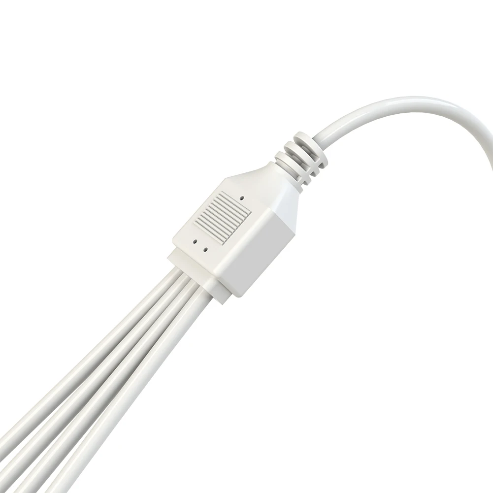 Разветвитель для шасси ARGB, 5 В, 3 контакта, 1-2/3/4, кабель-удлинитель для материнской платы, синхронизация 30 см для ПК, разветвители для полос