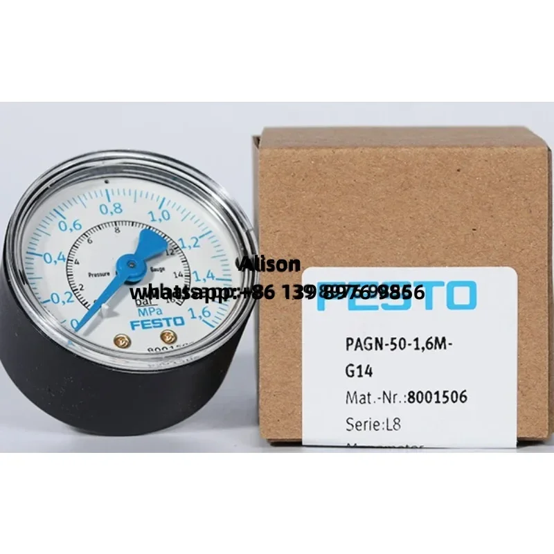 圧力計,festo Pagn-50-1.6m-g14 8001506