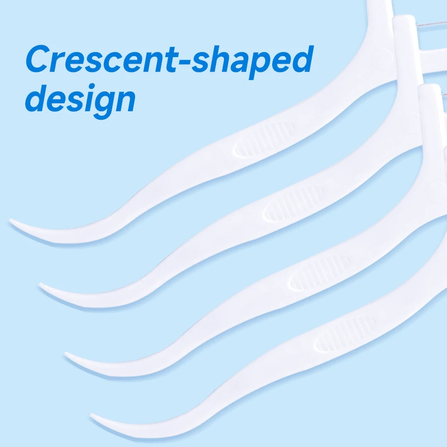 10/30/50pcs individually packaged dental floss tags, portable and individually packaged dental floss