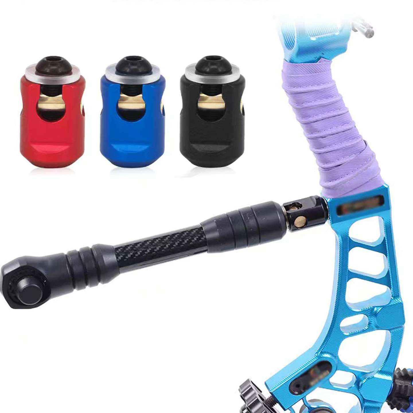 Archery Bow Stabilizer Adapter Adjustable Metal Disconnect Detach Removeable Mounting Bracket Hunting Stabilizer Accessories