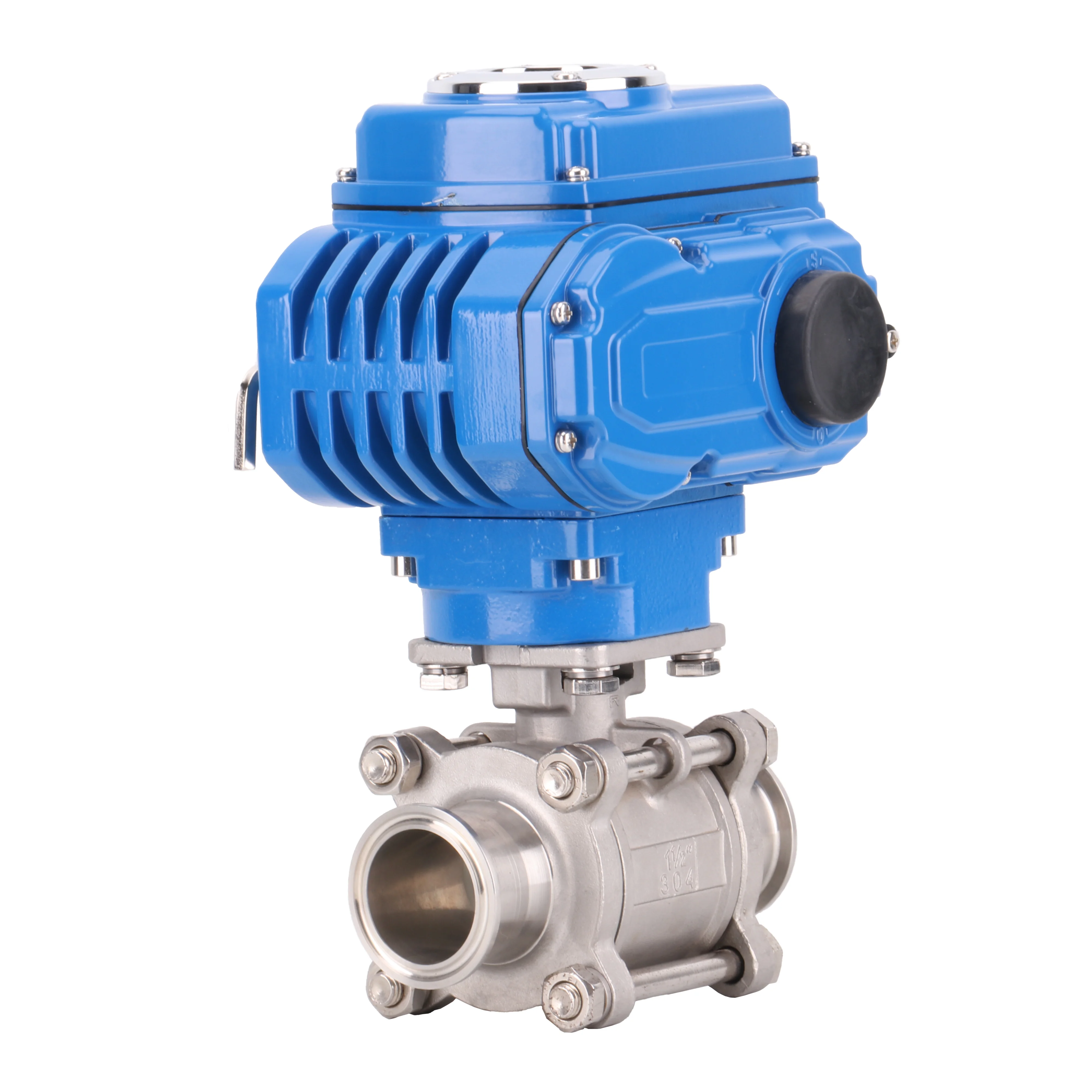 Stainless Steel Electric Ball Valve 220V Motorized Control Threaded Connection Water Service ANSI/JIS Compliant Fast Delivery