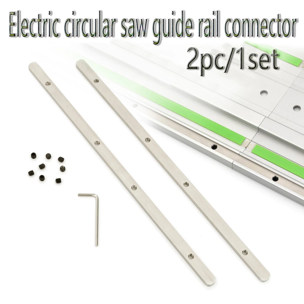 

Комплект соединителей для направляющих рельсов дисковых пил, замена, для резки деревянных досок, совместим с дисковыми пилами Festool