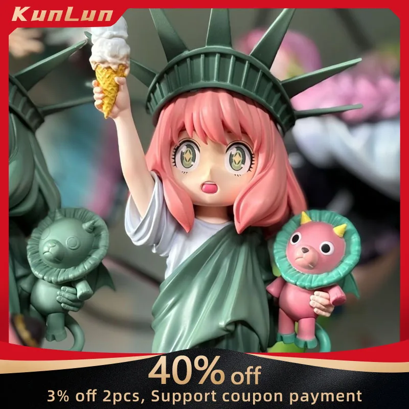 สินค้าอนิเมะญี่ปุ่น SPY×FAMILY ฟิกเกอร์แอคชั่นของอันยา ฟอร์เกอร์ ของสะสม ตกแต่งโต๊ะทำงาน ของขวัญวันเกิดสุดสร้างสรรค์สำหรับเพื่อน ของเล่น