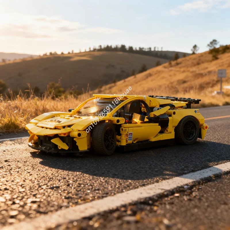 

677 шт. MOC 2 BW Motor MOD Техническая модель Строительные игрушечные блоки Архитектура Сборка Творческая идея Рождественский подарок Дети День рождения