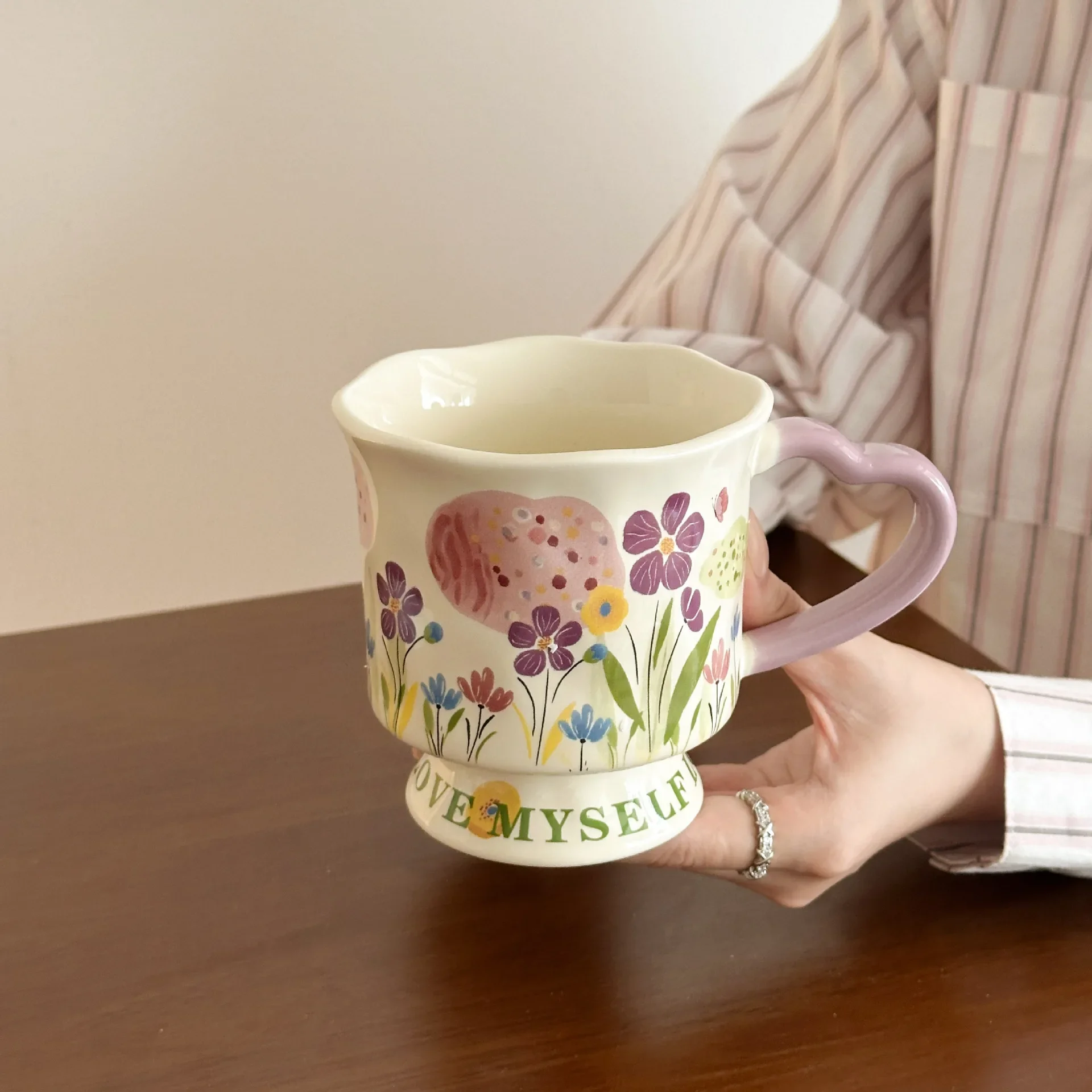 High-looking Design Mug Ceramic Water Cup Ceramic Coffee Cups Drinkware Personalized Gift Funny Mugs Cup for Tea Christmas Beer