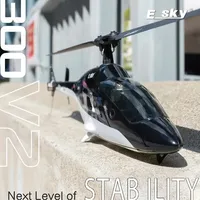 Esky 300v2 Simulation Aircraft Model Single Paddle Combat Rc Helicopter Drone Charging Children's Outdoor Remote Control Toys