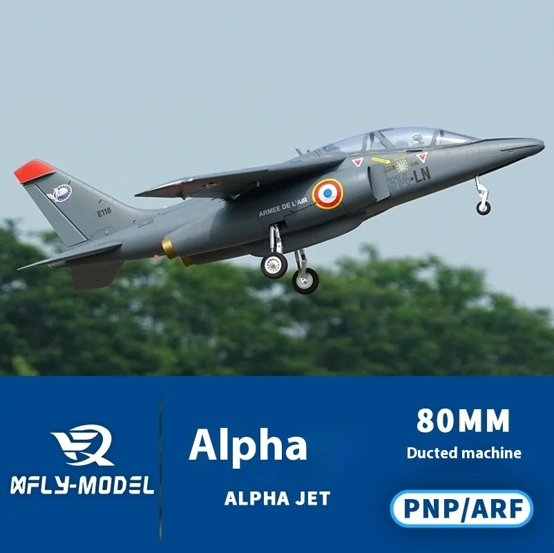 Xfly Swift Model Alpha Jet 80mm Ducted Aircraft Advanced Trainer Aircraft Light Attack Aircraft Like Real Aircraft