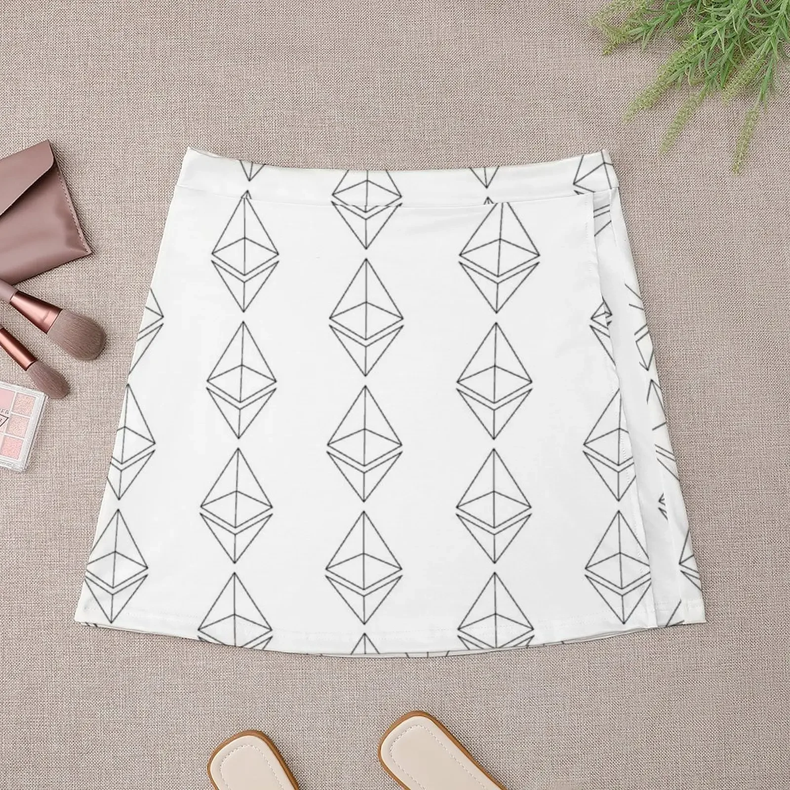 Ethereum Icon Logo Mini falda ropa de mujer ropa de estilo coreano