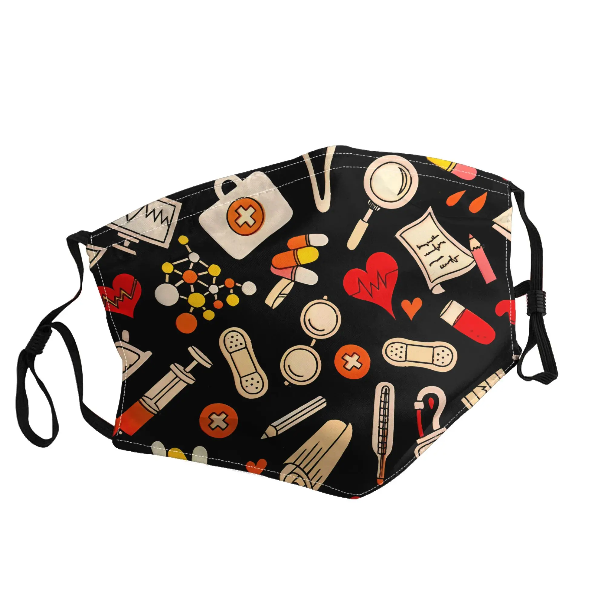 

Medical Device Nurse Hospital Doctor Mask Unisex Outdoor Fashion Printed
