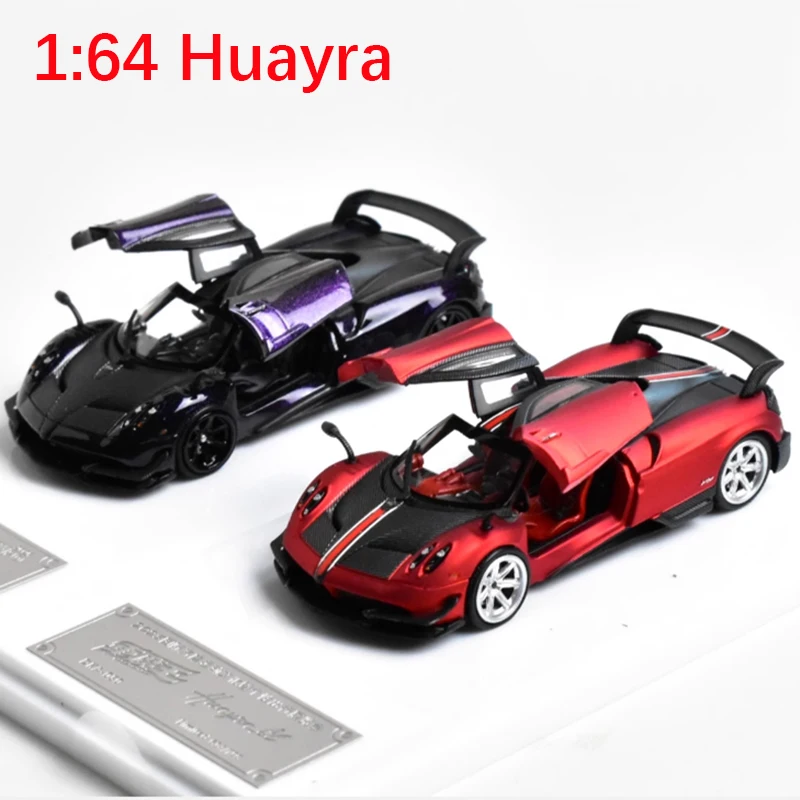 

Diecast Original 1:64 Scale Huayra Alloy Model Simulation Classic Decoration Hobbies Souvenirs Gifts Collection Static Display