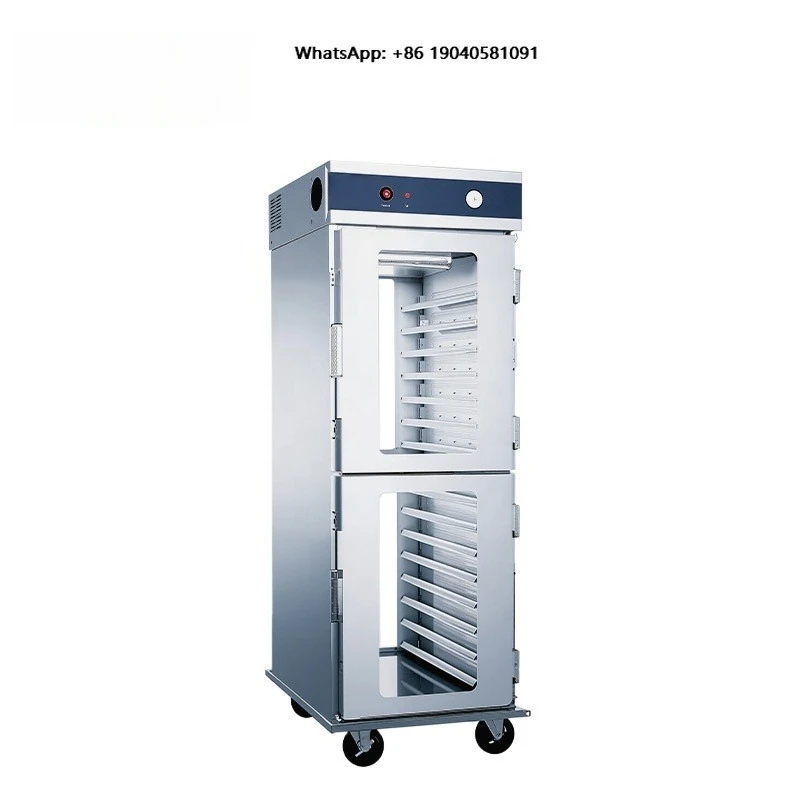 Stainless Steel Food Warmer Heated Holding Cabinet Perfect for Restaurants Cafeterias Catering Services Convenience Stores