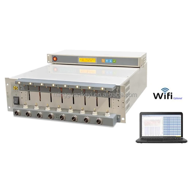 

8 Channel Battery & Supercapacitor (5 MA-12A up to 5V) Includes Laptop Software-for Lab Drying Equipment BST8-12