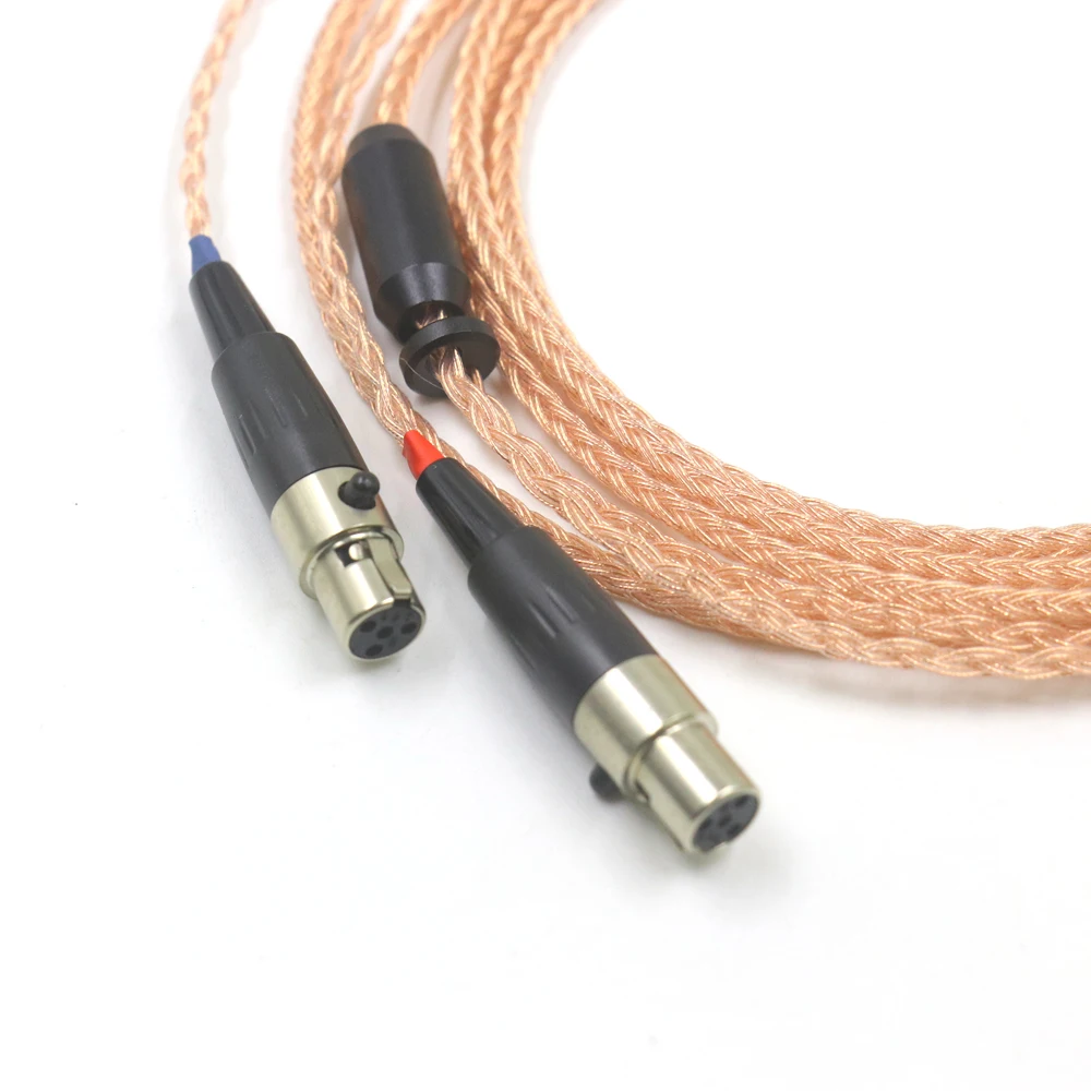 16 Core LITZ 7N Copper OCC Graphene Earphone Cable For Audeze LCD-3 LCD-2 LCD-X LCD-XC LCD-4z LCD-MX4 LCD-GX lcd-24