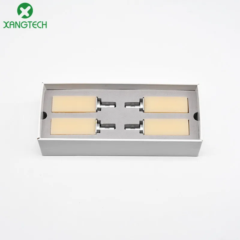 XANGTECH Dental Lab B40 40-19-15mm  Monolayer Cerec Pmma Blocks 4pcs for CAD CAM