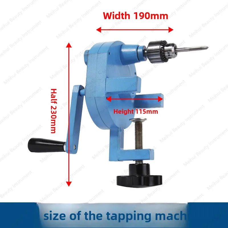Precision Manual Miniature Dental Trimmer, Tooth Return Machine, Hand-cranked Tapping Machine, Tapping Machine, Human Tapping