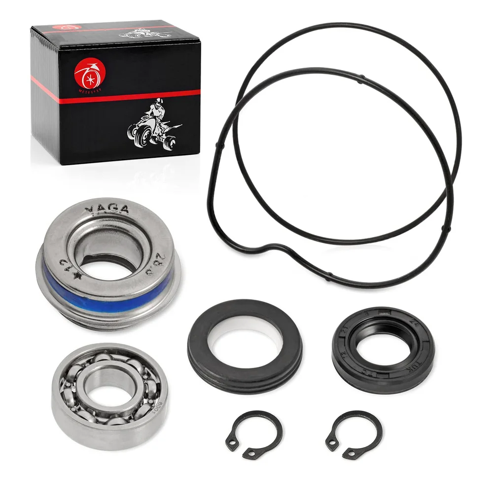 Water Pump Seal Rebuild Kit Bearing O-RING For Yamaha Raptor 660 660R YFM660R 2001 2002 2003 2004 2005 11H-12438-10-00