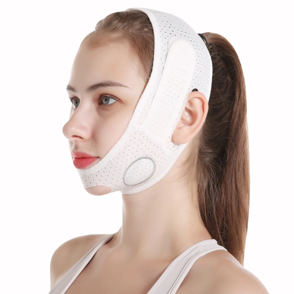 

1pc Lifting Belt V Slimming Mask Face Tightening Support Anti Aging Chin Strap Face Firming Tool